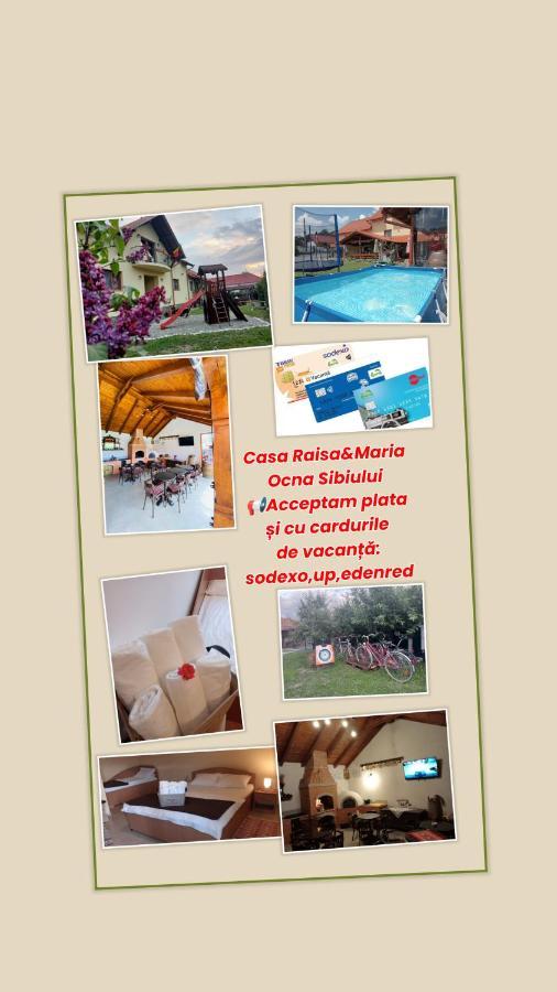 Casa Raisa & Maria Hotell Ocna Sibiului Exteriör bild